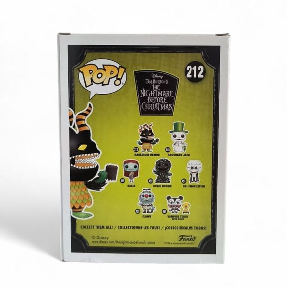 Funko Pop The Nightmare Before Christmas Harlequin Demon Diamond Collection - Picture 5 of 10